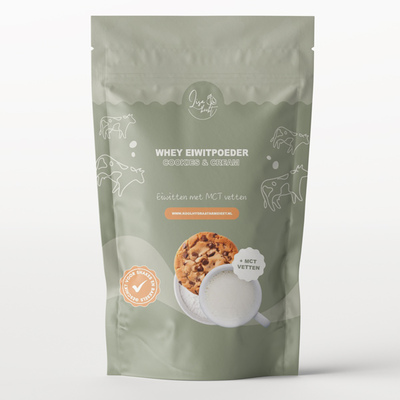 Eiwitpoeder Cookies & Cream 300 gram - Nieuw!